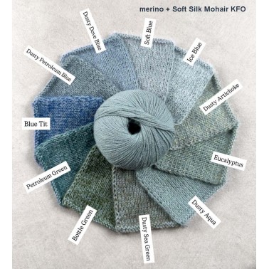Merino Dusty Aqua RMS Knitting for Olive